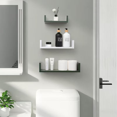 Estantes flotantes en forma de U para horno de microondas