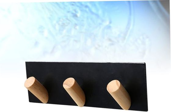 Tabla de hierro de llave de gancho rústica montada en la pared para edificio de oficinas 7.75 "L x 7.75" W x 48.5 "H