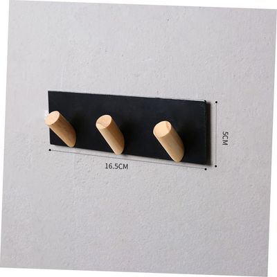 Tabla de hierro de llave de gancho rústica montada en la pared para edificio de oficinas 7.75 "L x 7.75" W x 48.5 "H