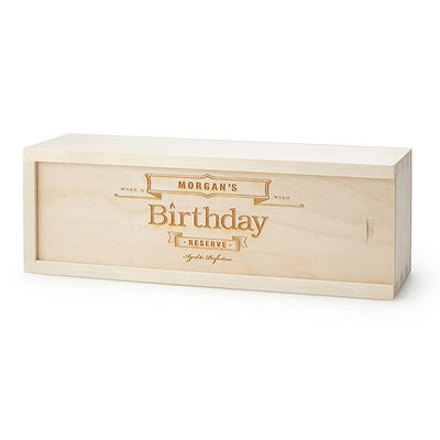 Caja de vino tinto de calidad de stock Envases de madera Impresión Tratamiento de otros Rectángulos/Cuadrados/Rondos