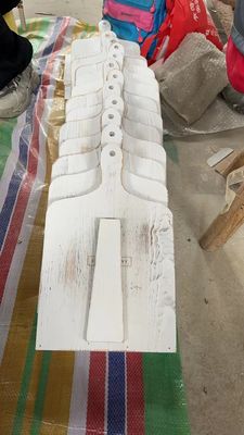 Cuaderno de cocina de madera para el mostrador de cocina ajustable de estilo rústico