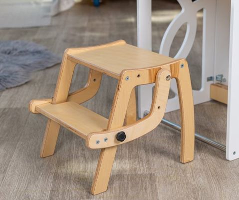 Estilo de diseño moderno 2 en 1 convertible silla de taburete paso perfecto para niños y niños pequeños