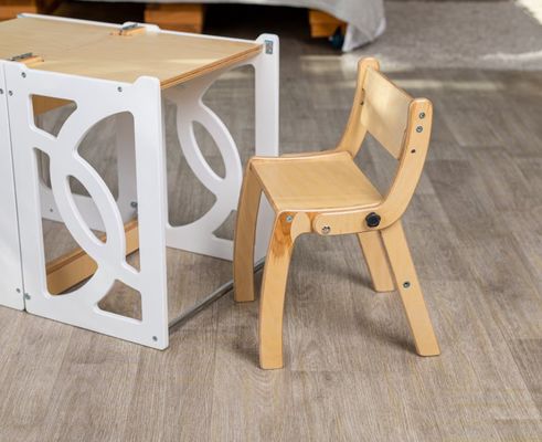 Estilo de diseño moderno 2 en 1 convertible silla de taburete paso perfecto para niños y niños pequeños