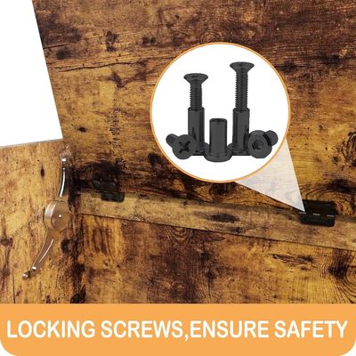 Caja de almacenamiento de entrada de madera para sala de estar Logotipo personalizado Caja de almacenamiento de juguetes aceptable