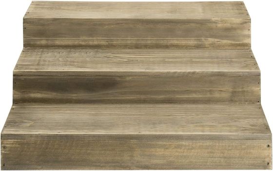 Orden de OEM aceptable de madera postre Stand Cupcake Riser Display para ocasiones especiales