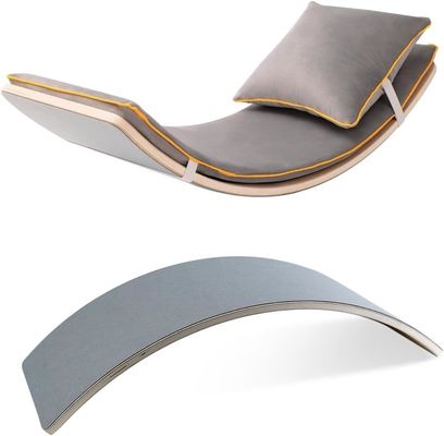 Tabla de equilibrio de madera de 35 pulgadas para niños niños adolescentes adultos juguetes de madera para niños Montessori juguetes de aprendizaje rocker