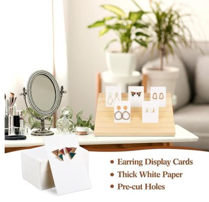 Portador de pendientes multifunción para exhibición y almacenamiento organizado de joyas
