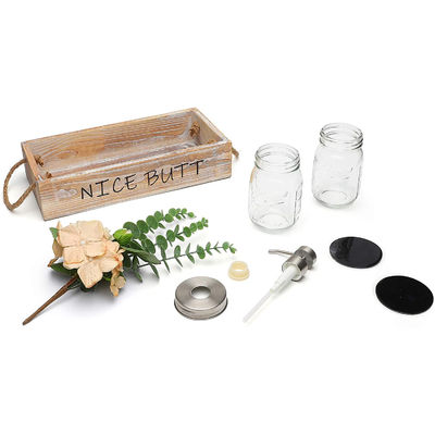 Envases para alimentos de madera industriales para almacenamiento de pan, frutas y decoración del hogar hechos a mano