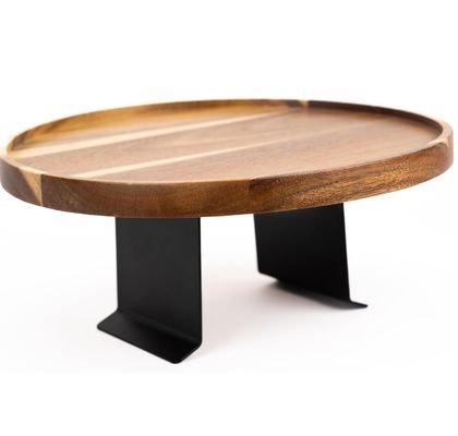 Logotipo personalizado Tray de sofá de acacia para ecológico Sofá de madera ajustable Arm Table