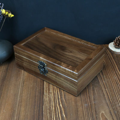 Cajas de regalo de madera industrial para joyas y artículos de belleza