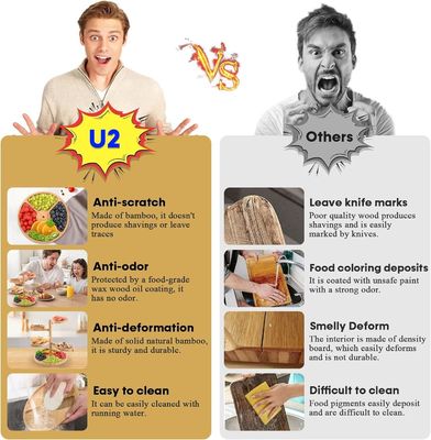 Partida de exhibición de pieza de torta de madera con logotipo personalizado y pieza plegable