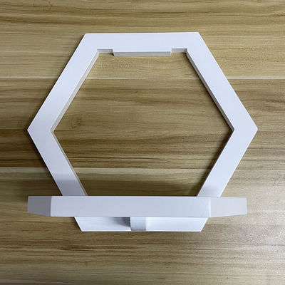 PANEL ahorrador de espacio Estante de madera para exhibir flores y organizar artículos para el hogar