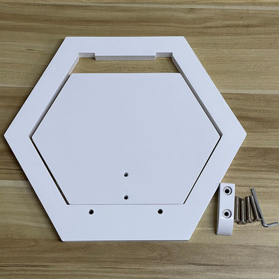 PANEL ahorrador de espacio Estante de madera para exhibir flores y organizar artículos para el hogar