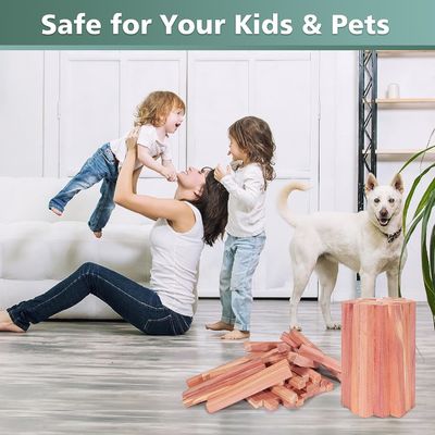 Organice sus armarios y cajones con bloques de cedro aromático de tamaño común o personalizado