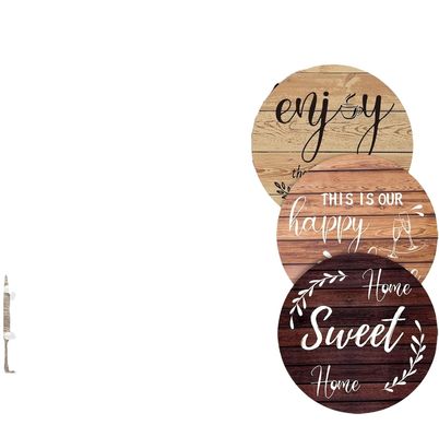 Tamaño de logotipo personalizado Decoración para el hogar Coasters de corazón de madera para bebidas