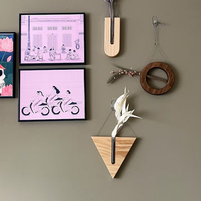 Estación de propagación de estilo de diseño moderno para plantación de paredes de madera y decoración del hogar