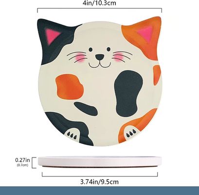 Bajas de cerámica de diseño moderno en varias formas y colores para la decoración de la mesa