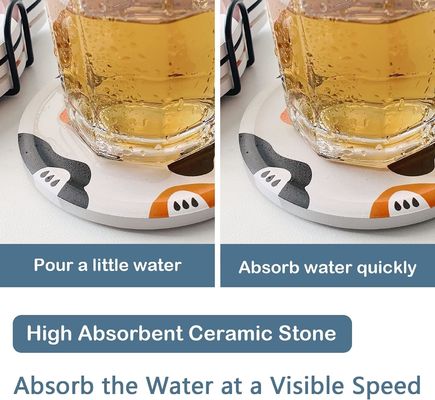 Bajas de cerámica de diseño moderno en varias formas y colores para la decoración de la mesa