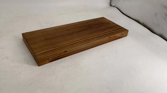 Embalaje de correo Estantes de pared de madera montados en pared Estante colgante de madera maciza para almacenamiento