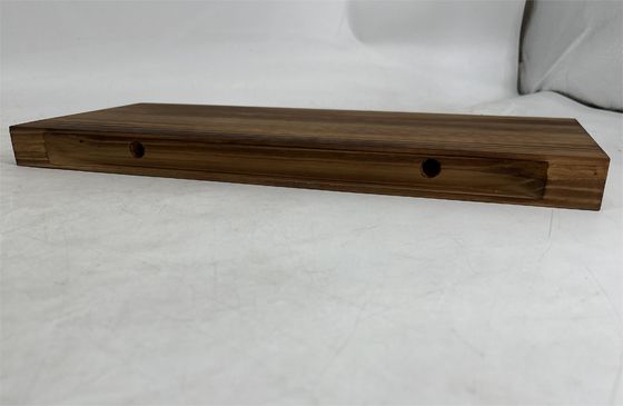 Embalaje de correo Estantes de pared de madera montados en pared Estante colgante de madera maciza para almacenamiento