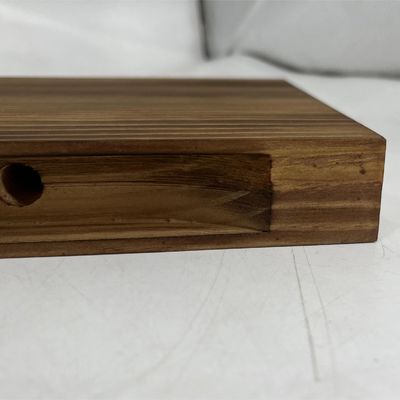 Embalaje de correo Estantes de pared de madera montados en pared Estante colgante de madera maciza para almacenamiento