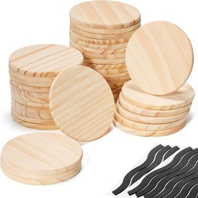 Accesorios para decoración de mesas de madera ecológica grabados