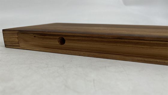 Embalaje de correo Estantes de pared de madera montados en pared Estante colgante de madera maciza para almacenamiento