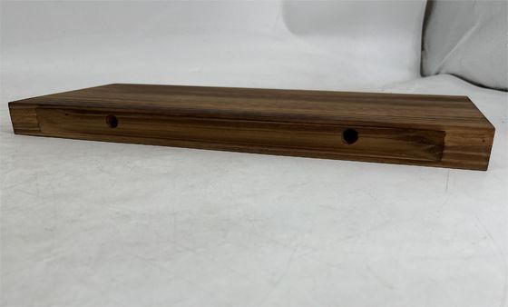 Embalaje de correo Estantes de pared de madera montados en pared Estante colgante de madera maciza para almacenamiento