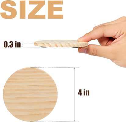 Accesorios para decoración de mesas de madera ecológica grabados