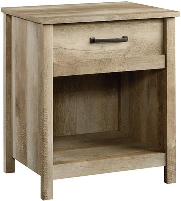 Mesa de noche de madera maciza con cajón de almacenamiento tamaño personalizado Sofá de lado Mesa de lado de la cama
