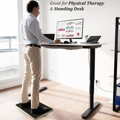 Tabla de balanceado de madera profesional para el entrenamiento de piernas