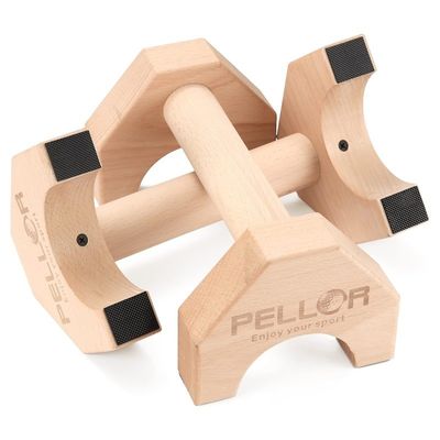 Push Up Bars Equipo de gimnasia con esterilla antideslizante Entrenamiento ejercicio sólido Mujeres Hombres Fitness portátil según su solicitud