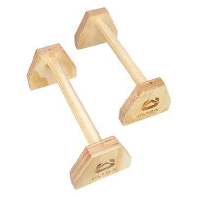 OEM/ODM 202405 Ultra Fitness Parallettes de madera para asientos L y empujones de pie de mano