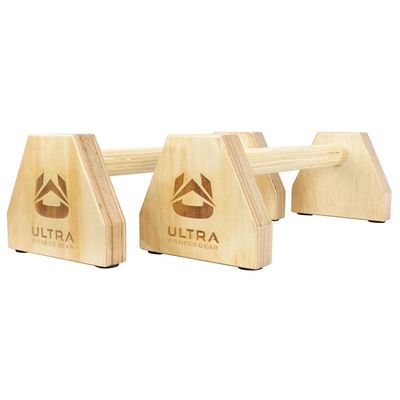 OEM/ODM 202405 Ultra Fitness Parallettes de madera para asientos L y empujones de pie de mano