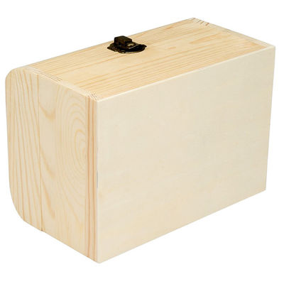 Últimas Populares Cajas de Regalo de Tesoros de Madera de lujo sin terminar para proyectos de arte DIY