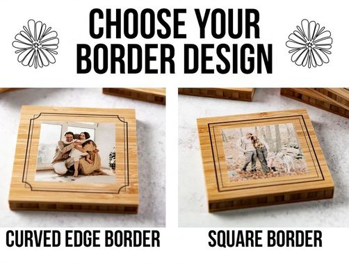 Cuadro fotográfico de madera con estilo personalizable Muestra gratuita o se devolverá