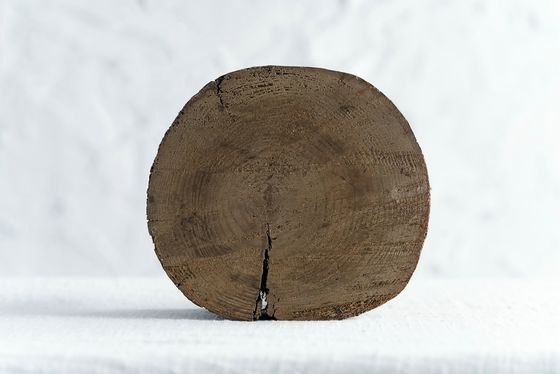 Impresión en serigrafía Rustica de borde vivo Estand de madera recuperada para decoración interior
