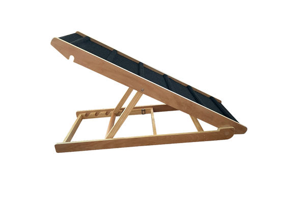 Logotipo personalizado aceptable diseño moderno mascota plegable escaleras de rampas para perros para el hogar y el coche