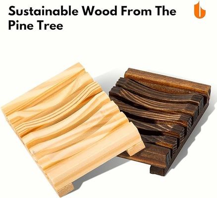 En stock Popular 19.88 X 14 X 2.5 pulgadas Acacia Curva de servir bandeja Con el logotipo del mango