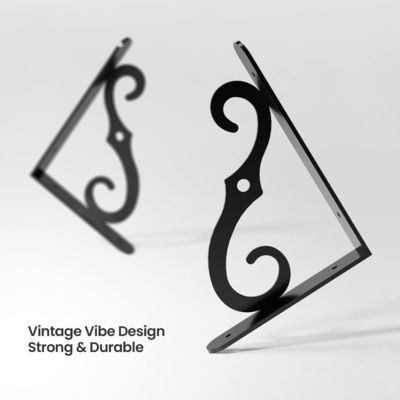 Diseño Popular Set de 2 estanterías flotantes de madera para necesidades domésticas