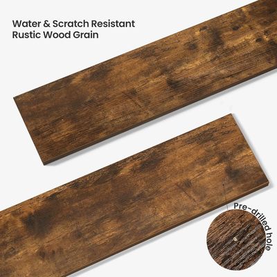 Diseño Popular Set de 2 estanterías flotantes de madera para necesidades domésticas