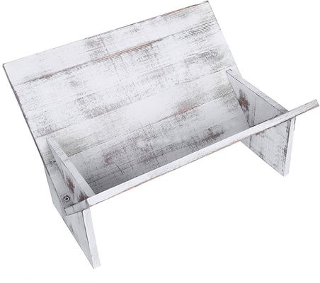 Revista de madera Libro Archivos Álbumes Display Estilo Retro Organizador Decoración de estanterías de pared