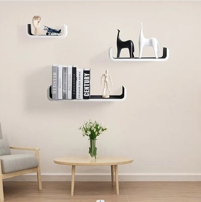 Diseño de color y tamaño personalizados Moderno MDF estilo de madera en forma de U para proyectos personalizados