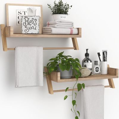Muebles para el hogar general Estantes de baño sobre el inodoro Estantes colgantes en forma de U para pared