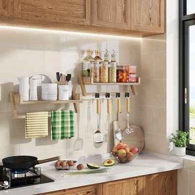 Muebles para el hogar general Estantes de baño sobre el inodoro Estantes colgantes en forma de U para pared