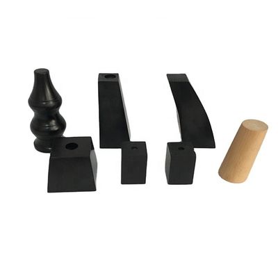 Piernas de mesa de madera y cubierta de muebles con accesorios de muebles de madera personalizados