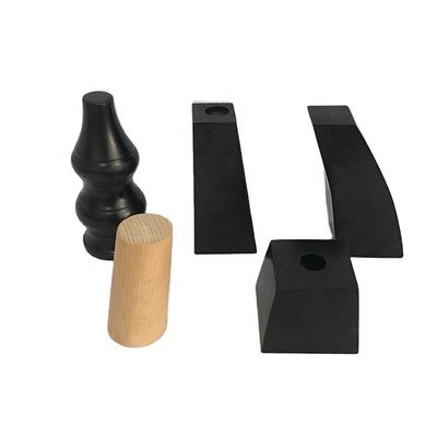 Piernas de mesa de madera y cubierta de muebles con accesorios de muebles de madera personalizados
