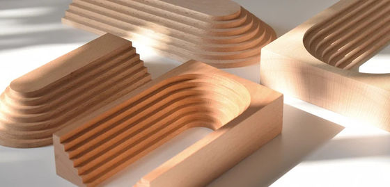 Diseño moderno Decoración de la casa de madera a medida Ilustración gráfica Art Decoración de arcos Escultura