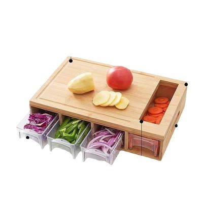 Logotipo personalizado Acceptable tablero de corte de madera de color plano para cocina multifunción