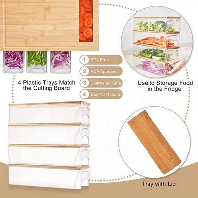 Logotipo personalizado Acceptable tablero de corte de madera de color plano para cocina multifunción